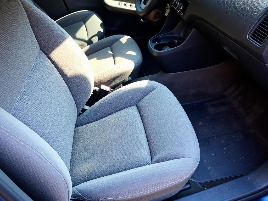 Interieur stofzuigen bij Tausch Car Cleaning: situatie voor de behandeling